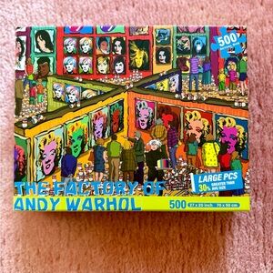 Antelope The Factory of Andy Warhol 500 Piece puzzle